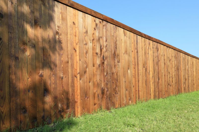 Repaired Fence Section